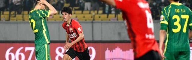 【中超综述】海港申花泰山6分领跑 国安苏州区垫底